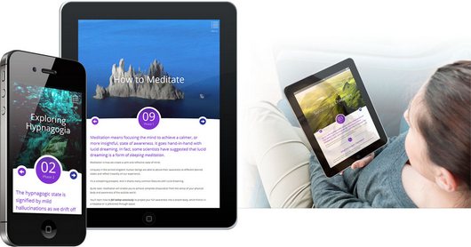 Tablet and Smartphone View: The Lucid Dreaming Fast Track