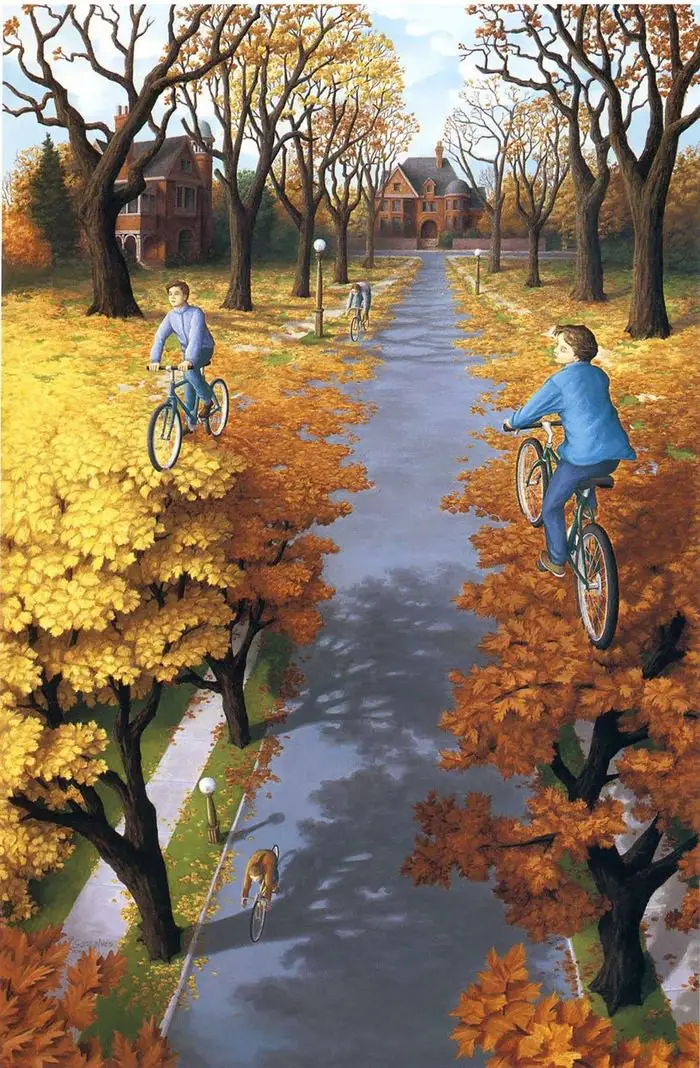 Optical Illusions by Rob Gonsalves