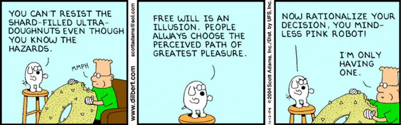 Dilbert on Free Will