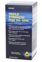 GNC Triple Strength Fish Oil