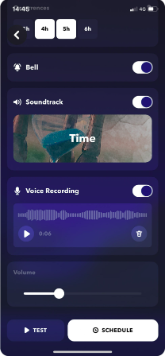 Oniri App Audio Cues