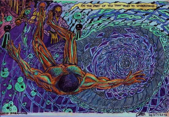 Dream world Dream art, Lucid dreaming, Japanese art modern