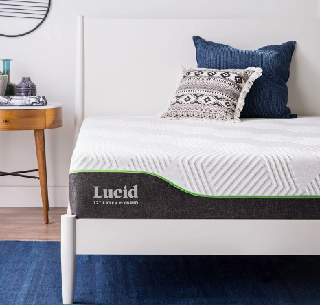 Lucid 12 Inch Latex Hybrid Mattress