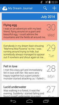 Lucidity App Dream Journal